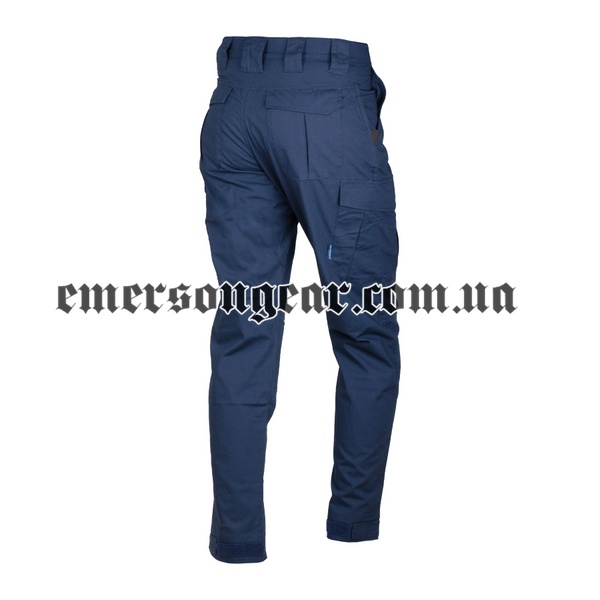 Emerson Blue Label Ergonomic Fit Long Pants Navy Blue, Navy Blue, Pants, 30/31