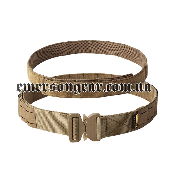 Emerson Tactical LCS Combat Belt, Coyote Brown, Belts, Medium