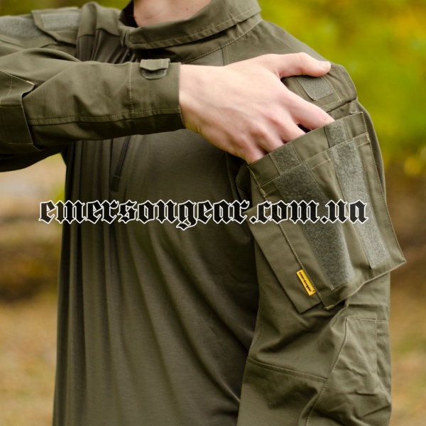 Тактична сорочка Emerson G3 Combat Shirt Upgraded version Olive 2000000094670 фото