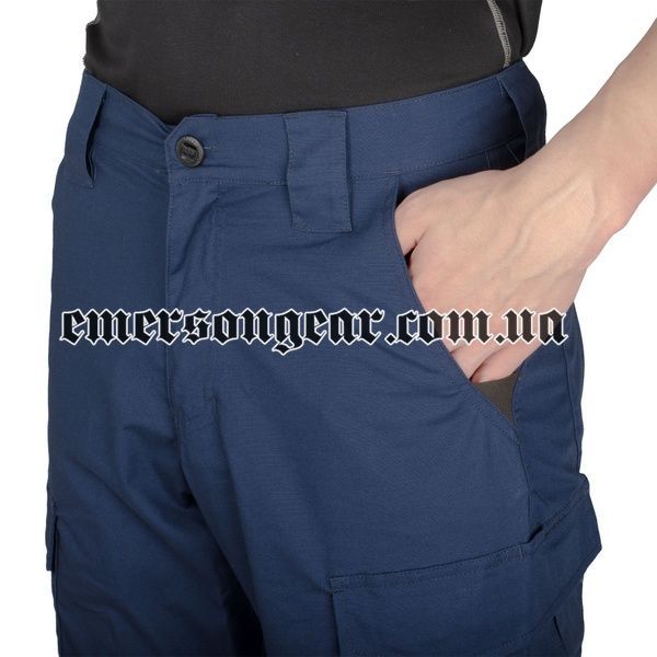 Тактичні штани Emerson Blue Label Ergonomic Fit Long Navy Blue 2000000102009 фото