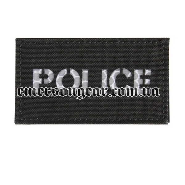 Нашивка Emerson Police Silver 9x5cm Patch 2000000092454 фото