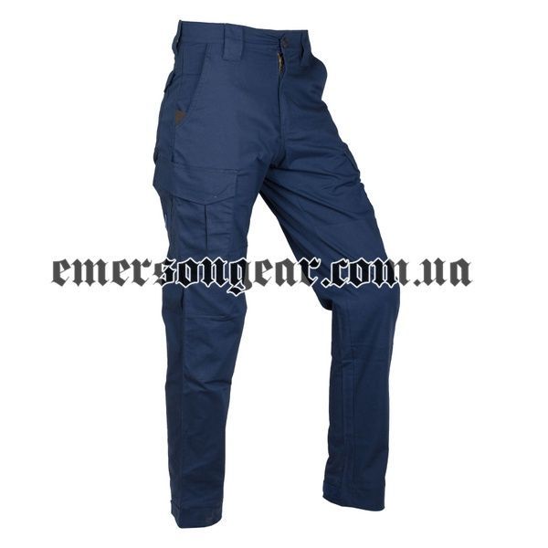Тактичні штани Emerson Blue Label Ergonomic Fit Long Navy Blue 2000000102009 фото