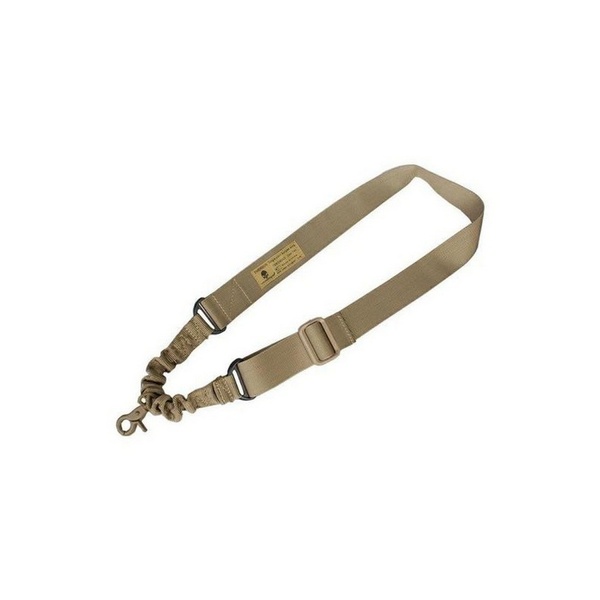 Emerson Single Point Bungee Sling, Tan, Rifle sling