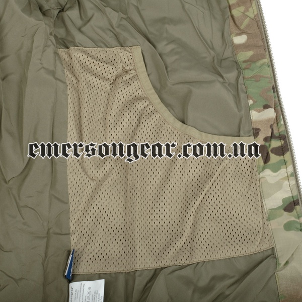 Emerson BlueLabel Patriot Lite “Clavicular Armor” Tactical Warm & Windproof Layer, Multicam, Jackets, Small