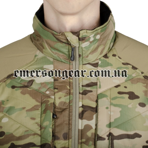 Emerson BlueLabel Patriot Lite “Clavicular Armor” Tactical Warm & Windproof Layer, Multicam, Jackets, Small