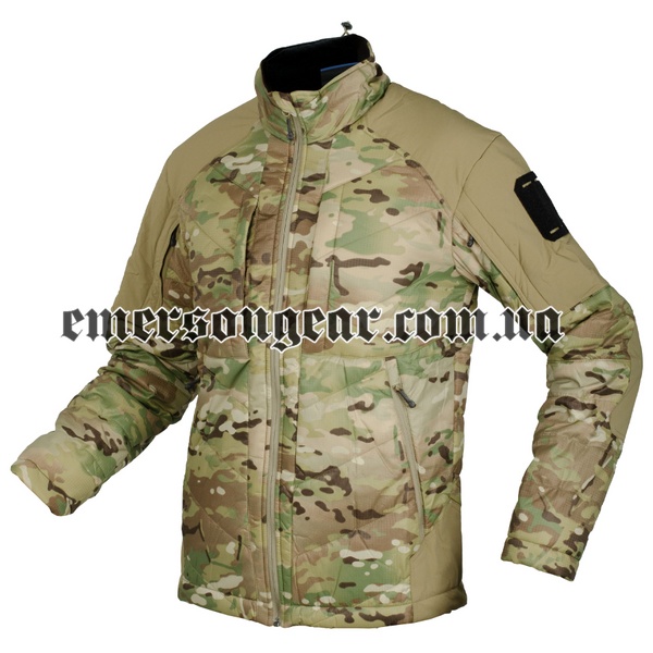 Emerson BlueLabel Patriot Lite “Clavicular Armor” Tactical Warm & Windproof Layer, Multicam, Jackets, Small