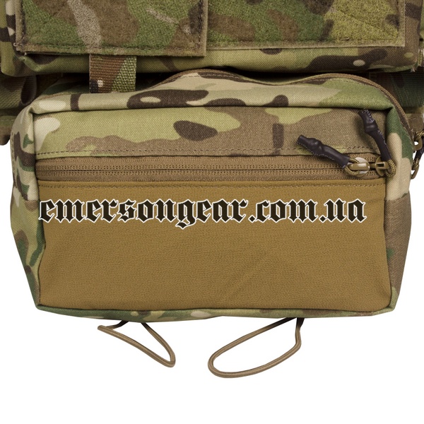 Emerson FCS Style VEST W/MK Chest Rig, Multicam, Plate Carrier