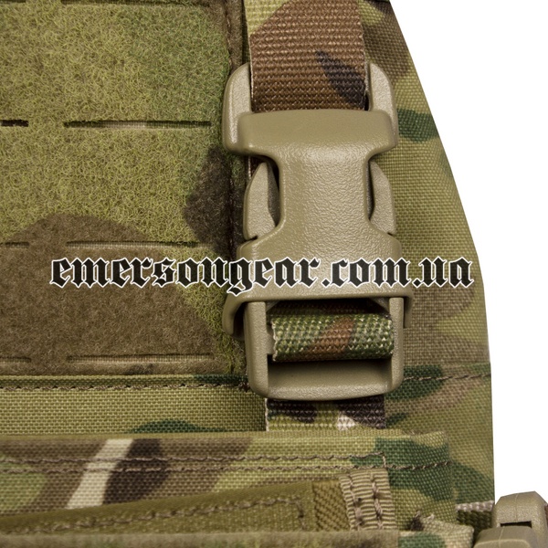 Emerson FCS Style VEST W/MK Chest Rig, Multicam, Plate Carrier