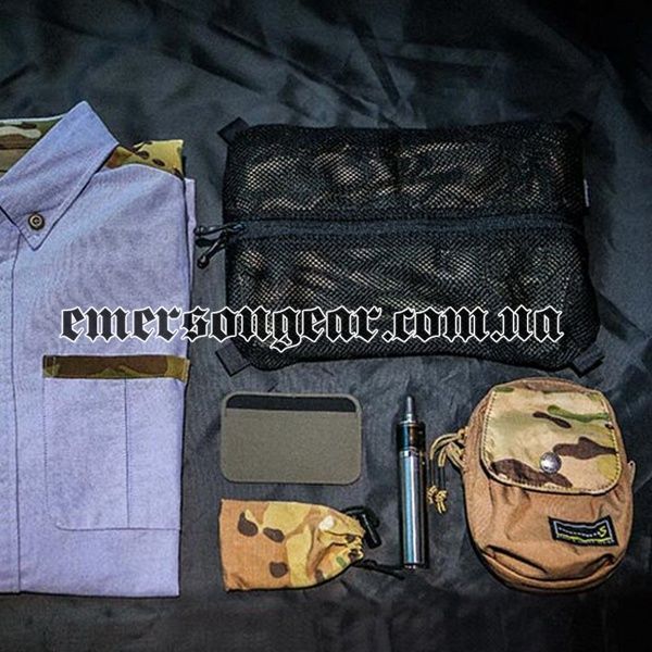 Тактический подсумок Emerson EDC Mesh Zippered Bag 34x20cm 2000000091792 фото