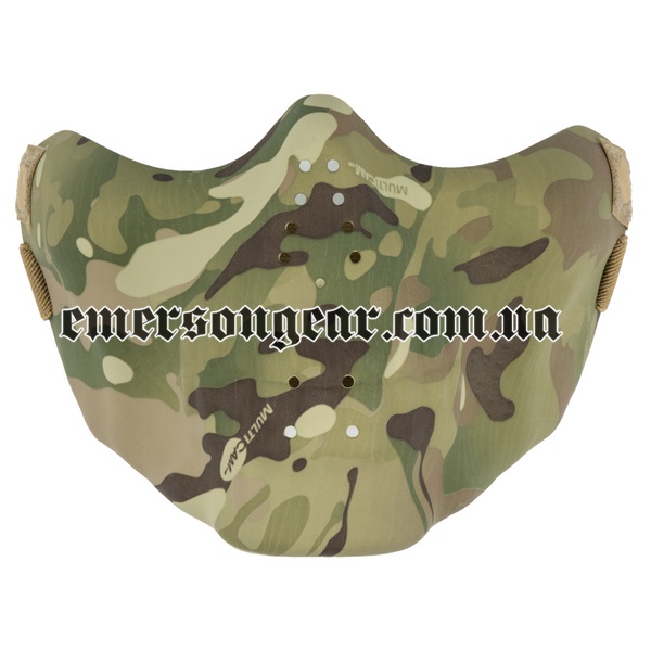 Emerson Skull Half Face Mask, Multicam, Face Mask, Universal