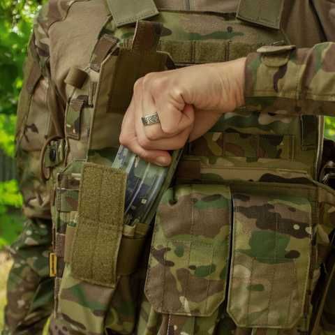 Плитоноска Emerson LBT6094A Plate Carrier с подсумками Multicam