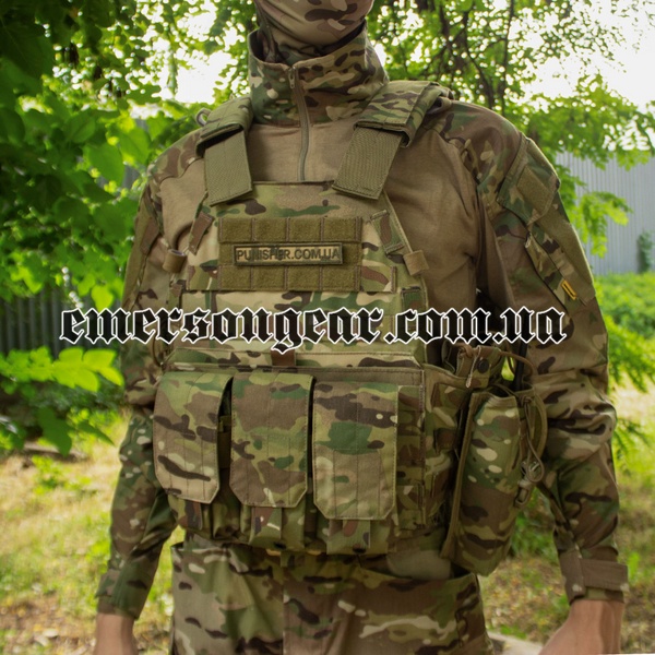 Плитоноска Emerson LBT6094A Plate Carrier з підсумками 2000000049106 фото