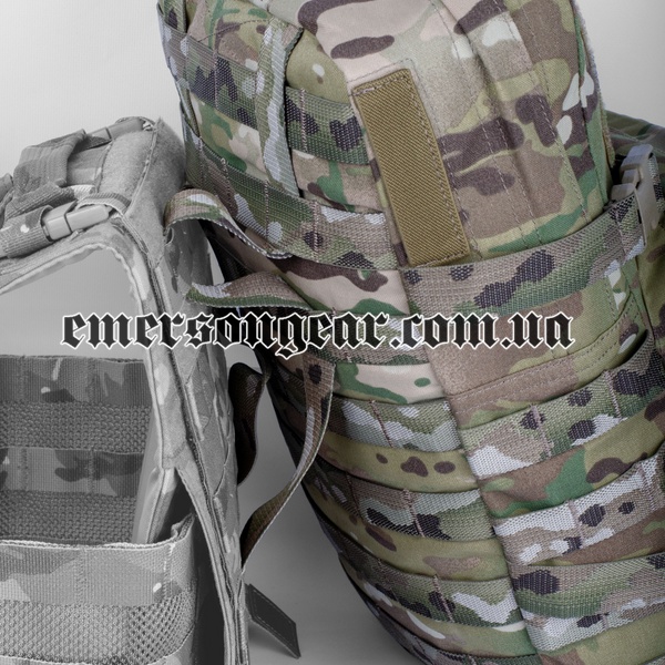 Emerson Modular Assault Pack w/ 3L Hydration Bag, Multicam, Backpacks, 14 l, Cordura 500D