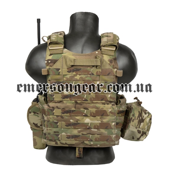 Emerson LBT6094A Plate Carrier w/pouches, Multicam, Plate Carrier