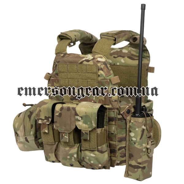 Emerson LBT6094A Plate Carrier w/pouches, Multicam, Plate Carrier