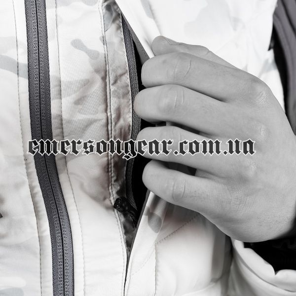 Emerson BlueLabel Patriot Lite &ldquo;Clavicular Armor&rdquo; Insulated Jacket, Multicam Alpine, Jackets, Large