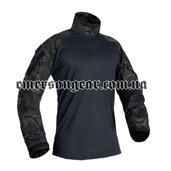 Тактическая рубашка Emerson G3 Combat Shirt Upgraded version Multicam Black 2000000048659 фото