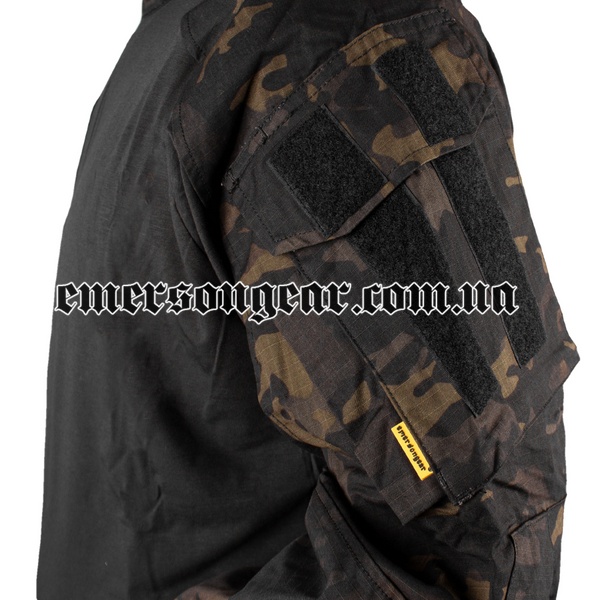 Тактическая рубашка Emerson G3 Combat Shirt Upgraded version Multicam Black 2000000048659 фото