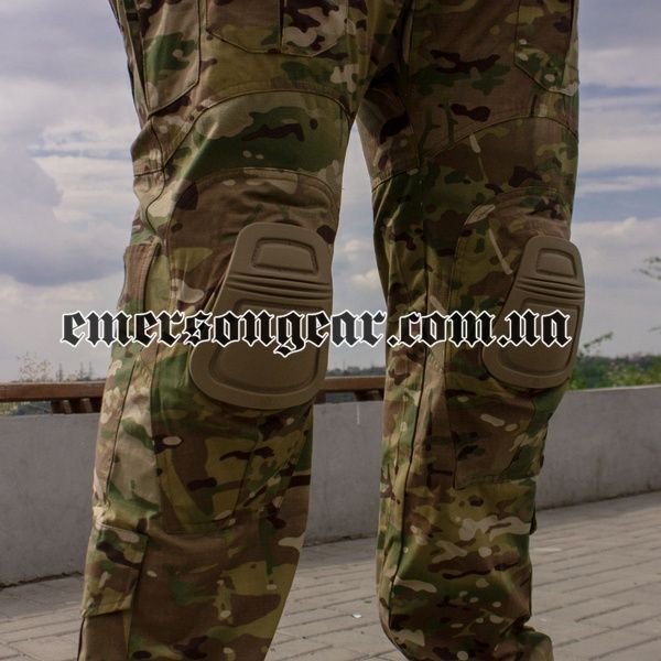 Бойові штани з наколінниками Emerson G3 Tactical Pants Multicam 2000000048567 фото