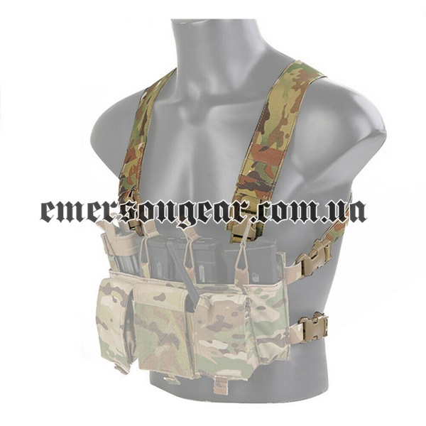 Emerson D3CRM Chest Rig X-harness Kit, Multicam, Suspension system