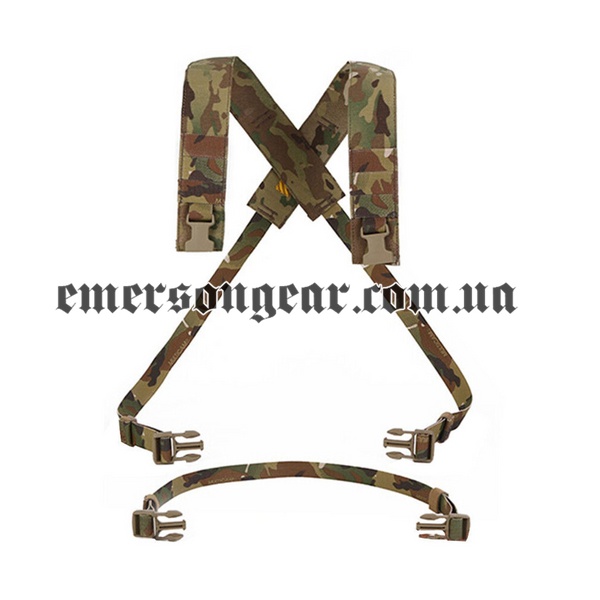 Emerson D3CRM Chest Rig X-harness Kit, Multicam, Suspension system