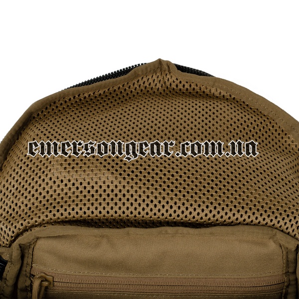 Emerson Y-ZIP City Assault Backpack, Coyote Brown, Backpacks, 33 l, Cordura 500D