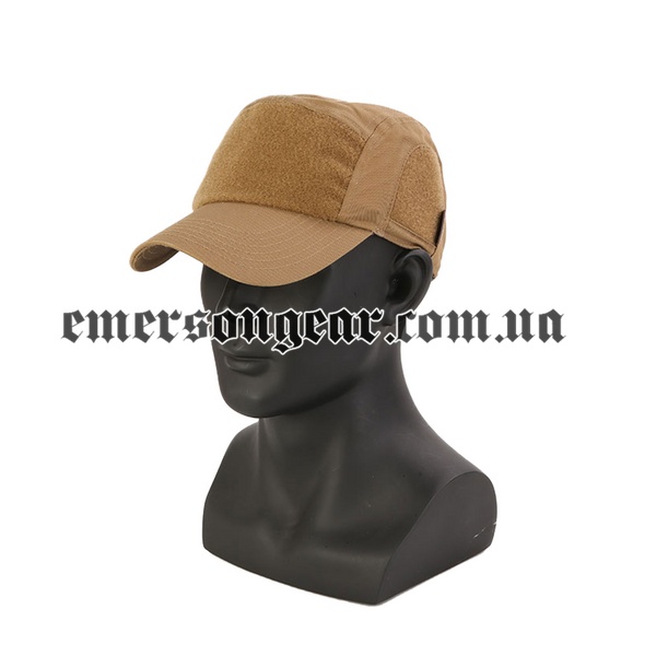 Emerson Base Baseball Cap, Coyote Brown, Caps, Universal