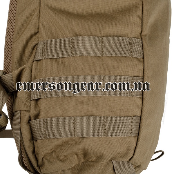 Emerson Y-ZIP City Assault Backpack, Coyote Brown, Backpacks, 33 l, Cordura 500D