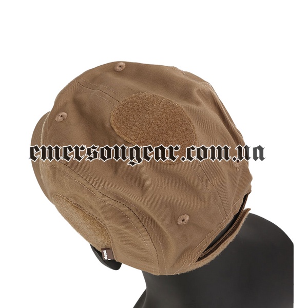 Emerson Base Baseball Cap, Coyote Brown, Caps, Universal