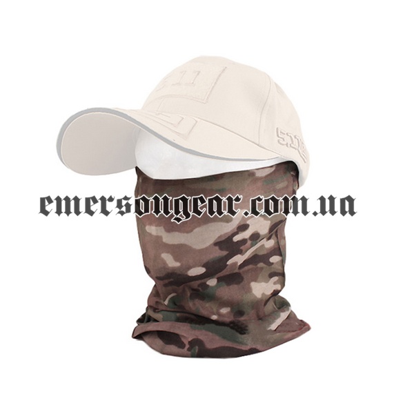 Emerson Rapid Dry Multi-functional Hood/Mask, Multicam, Neck gaiter