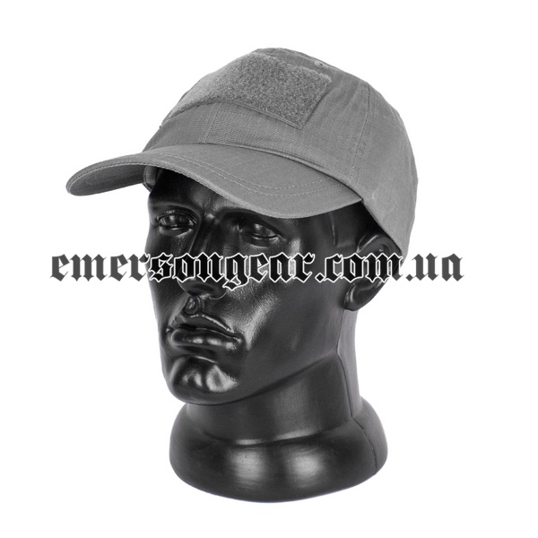 Emerson Baseball Cap, Gray, Caps, Universal