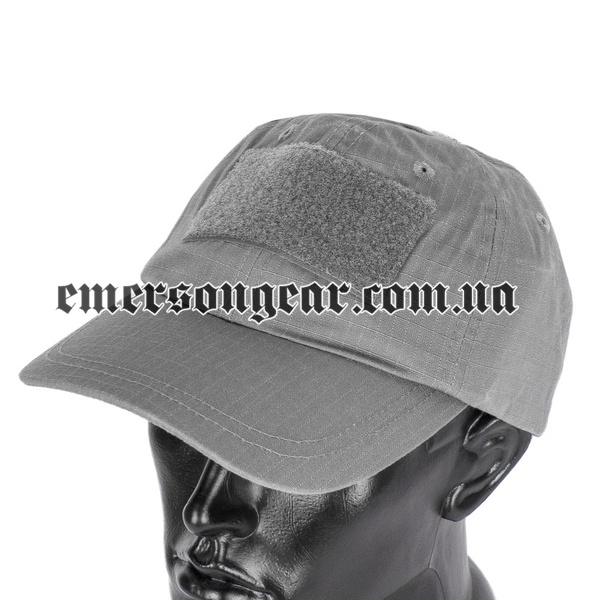 Emerson Baseball Cap, Gray, Caps, Universal