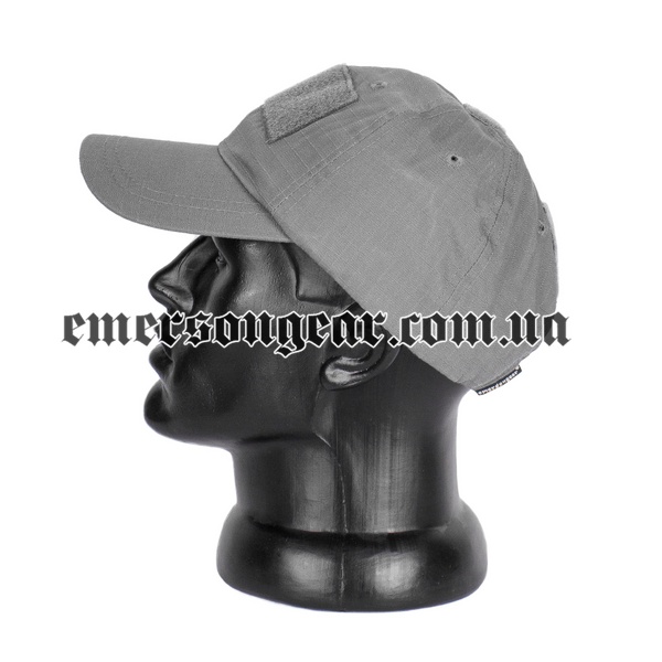 Emerson Baseball Cap, Gray, Caps, Universal