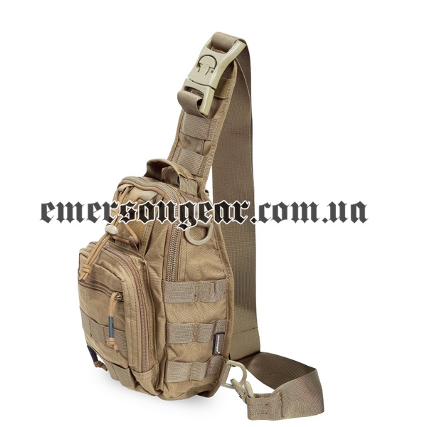 Emerson Tactical Outdoor Rambler Chestbag, Coyote Brown, Bags