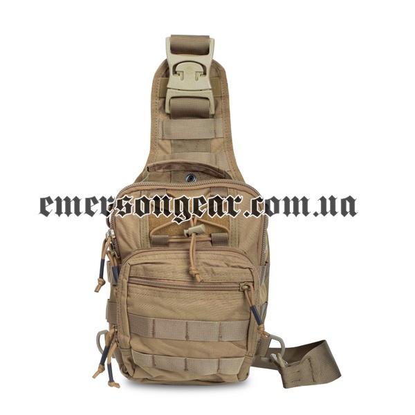 Emerson Tactical Outdoor Rambler Chestbag, Coyote Brown, Bags