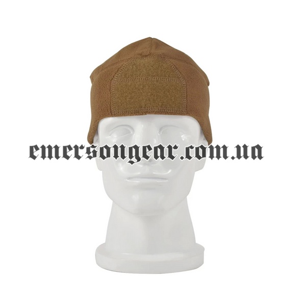 Emerson Fleece Velcro Watch Cap, Coyote Brown, Hats, Universal