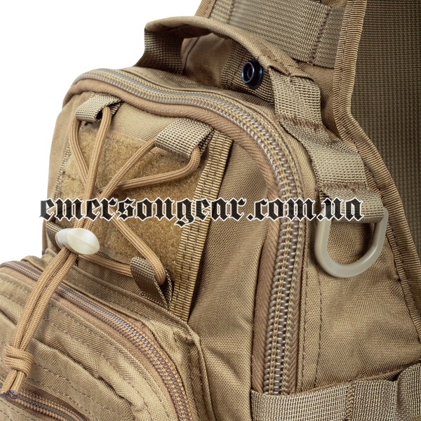 Emerson Tactical Outdoor Rambler Chestbag, Coyote Brown, Bags