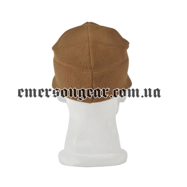 Emerson Fleece Velcro Watch Cap, Coyote Brown, Hats, Universal