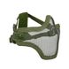 Emerson Strike Steel Half Face Mask, Olive Drab, Face Mask, Universal