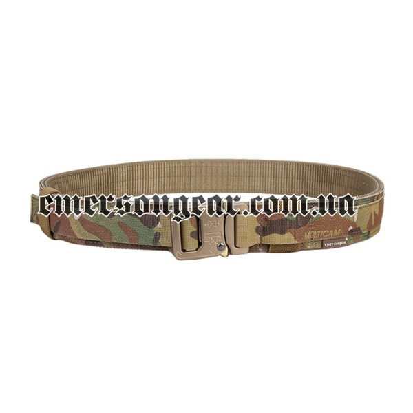 Emerson Hard 4 cm Shooter Belt, Multicam, Belts, Medium