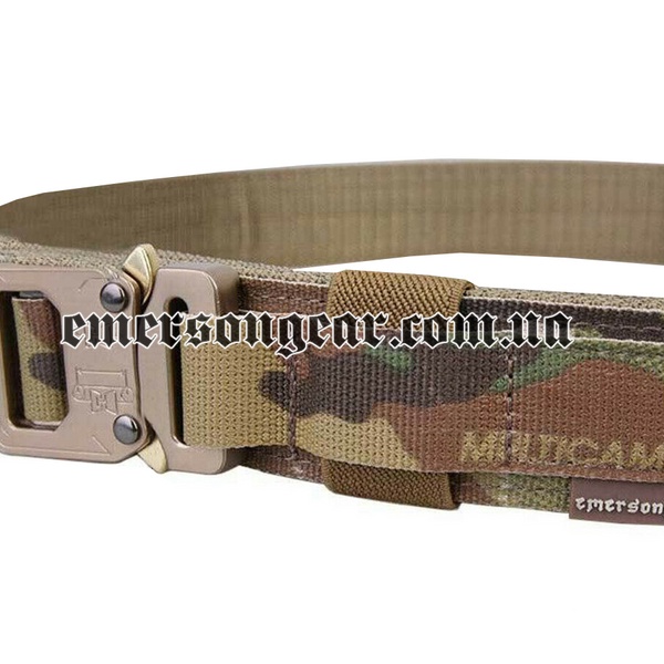 Emerson Hard 4 cm Shooter Belt, Multicam, Belts, Medium