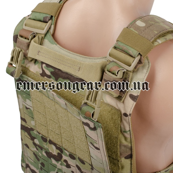 Emerson BlueLabel LAVC Assault Plate Carrier with ROC, Multicam, Plate Carrier