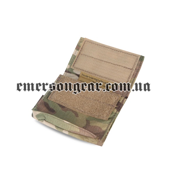 Emerson Cover Removable Rear Pouch, Multicam, Helmet pouches