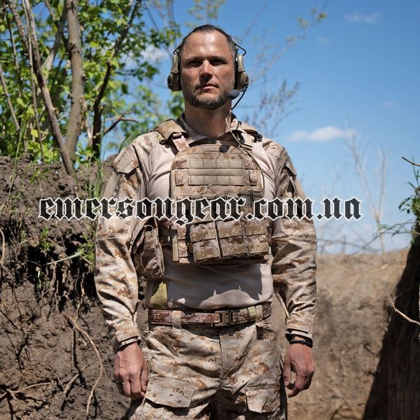Тройной подсумок Emerson Modular Triple Open Top Magazine Pouch для магазина M4/М16 2000000084503 фото