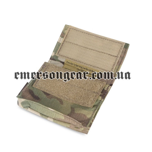 Emerson Cover Removable Rear Pouch, Multicam, Helmet pouches