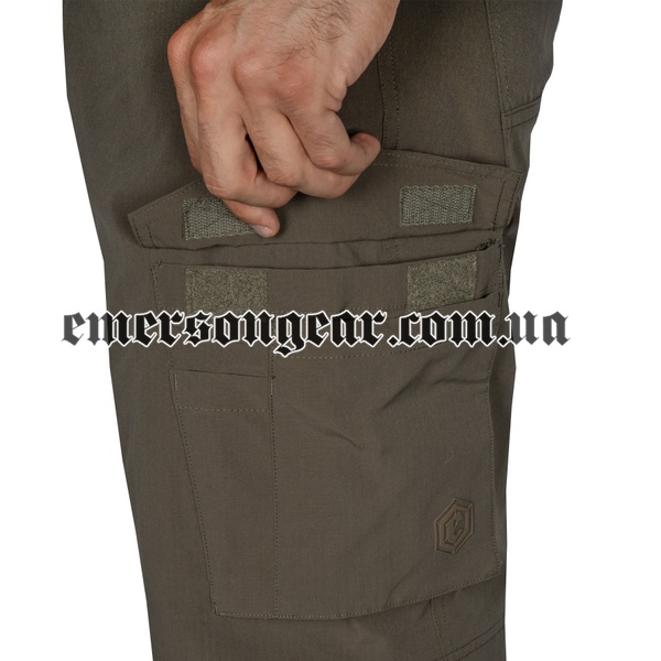 Emerson Blue Label “Scout” Tactical Shorts, Olive, Shorts, 30