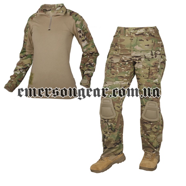 Emerson G3 Style Combat Suit for Woman, Multicam, Sets, Large