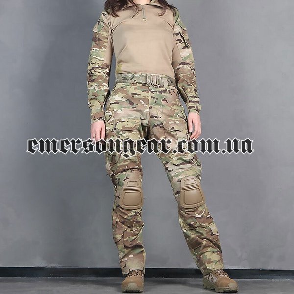 Emerson G3 Style Combat Suit for Woman, Multicam, Sets, Large