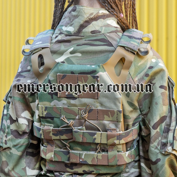 Emerson JPC Tactical Vest for Kids, Multicam, Plate Carrier