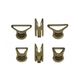 Emerson OP Type FAST Helmet Goggles Swivel Clips, Tan, Кліпса